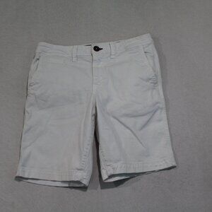 American Eagle Outfitter Men White Active Flex Chino Shorts Size 30